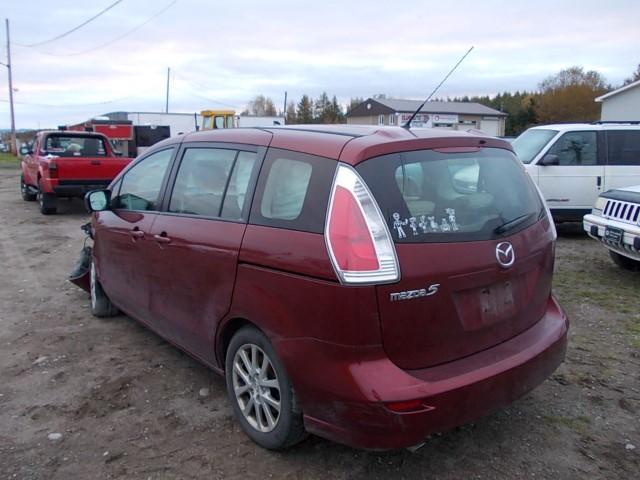 JM1CR2W31A0366227 - 2010 MAZDA 5 BURGUNDY photo 3