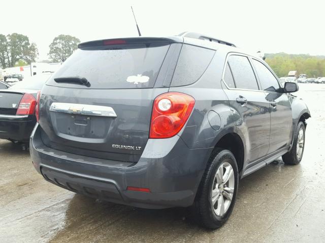 2CNALDEW7A6288099 - 2010 CHEVROLET EQUINOX LT GRAY photo 4