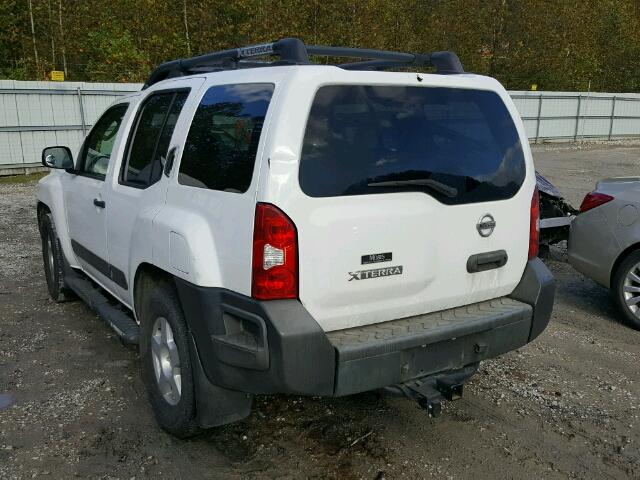 5N1AN08U66C531610 - 2006 NISSAN XTERRA OFF WHITE photo 3