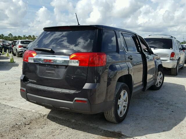 2GKALMEK1E6321724 - 2014 GMC TERRAIN CHARCOAL photo 4