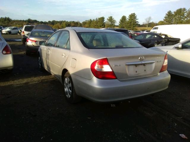 4T1BE32K04U381143 - 2004 TOYOTA CAMRY LE GRAY photo 3