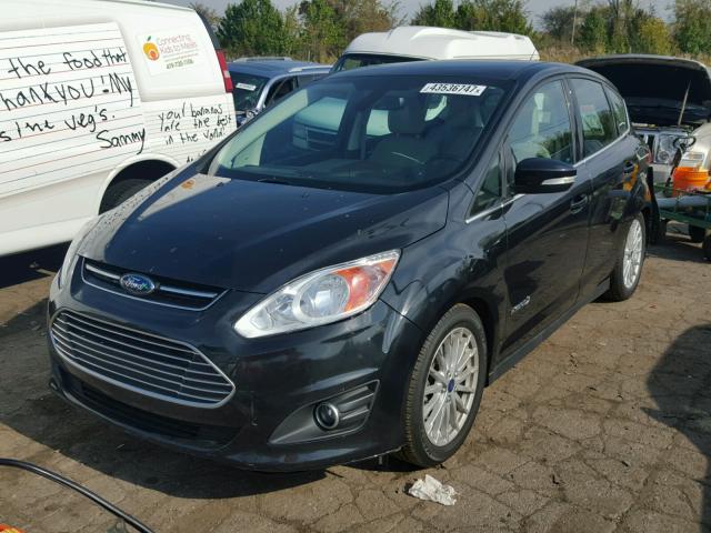 1FADP5BU8DL547540 - 2013 FORD C-MAX SEL BLACK photo 2