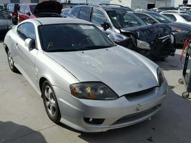 KMHHM65D16U223084 - 2006 HYUNDAI TIBURON GS SILVER photo 1