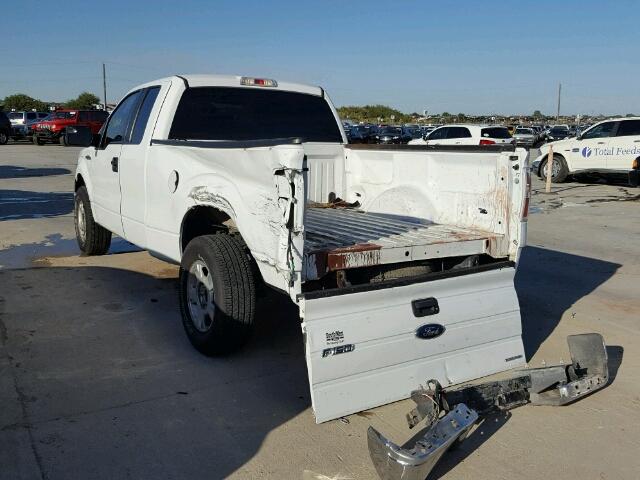 1FTFX1CF6EKG31665 - 2014 FORD F150 WHITE photo 3