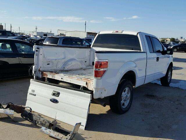 1FTFX1CF6EKG31665 - 2014 FORD F150 WHITE photo 4