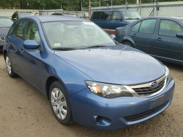 JF1GH61619H827569 - 2009 SUBARU IMPREZA 2. BLUE photo 1