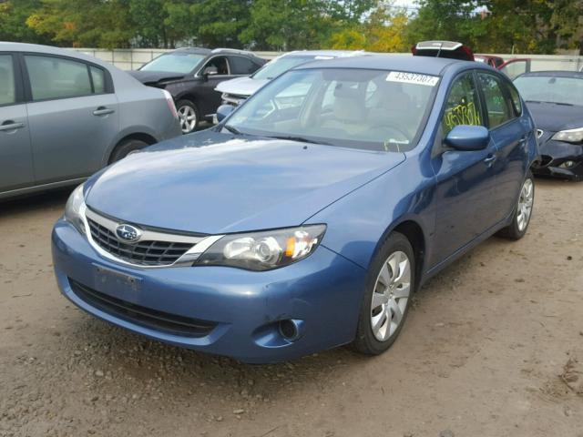 JF1GH61619H827569 - 2009 SUBARU IMPREZA 2. BLUE photo 2