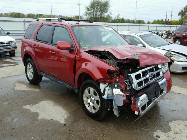 1FMCU0E7XBKB86060 - 2011 FORD ESCAPE LIM RED photo 1