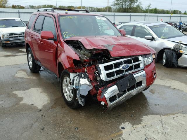 1FMCU0E7XBKB86060 - 2011 FORD ESCAPE LIM RED photo 9