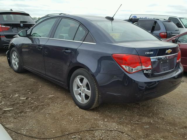 1G1PC5SB9F7197924 - 2015 CHEVROLET CRUZE BLUE photo 3