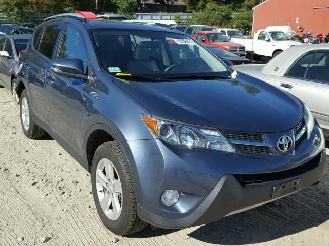 JTMRFREV7ED064325 - 2014 TOYOTA RAV4 XLE GRAY photo 1