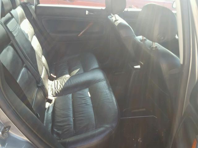 WVWYH63B73E143871 - 2003 VOLKSWAGEN PASSAT GLX GRAY photo 6