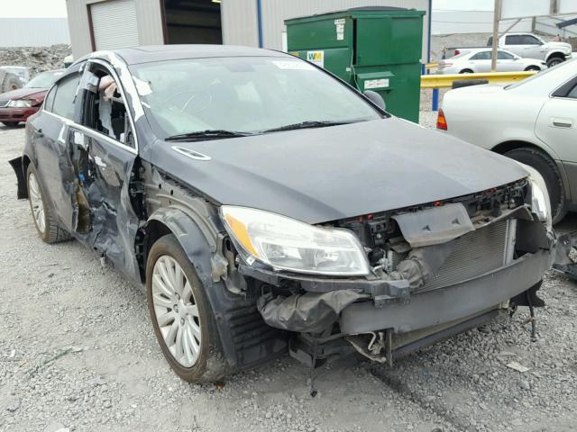 2G4GR5EK7C9168011 - 2012 BUICK REGAL BLACK photo 1