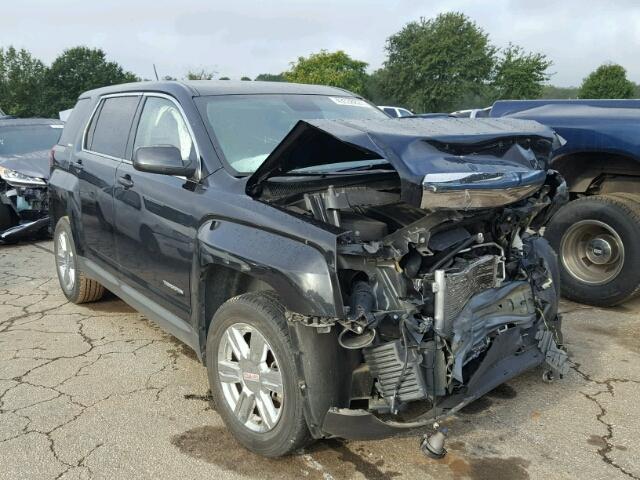 2GKALMEK7E6168640 - 2014 GMC TERRAIN SL BLACK photo 1