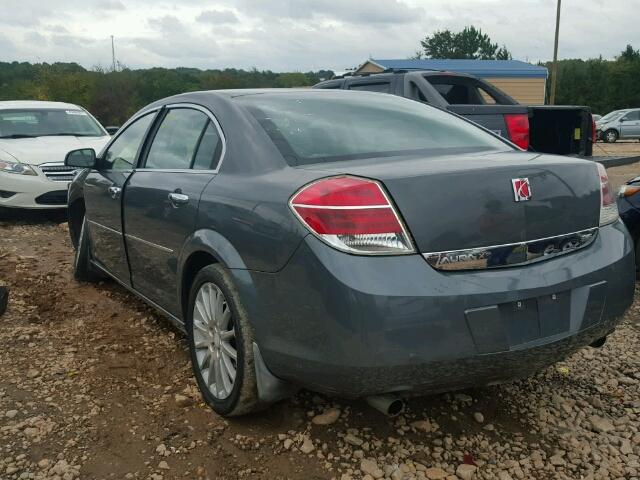 1G8ZV57707F183250 - 2007 SATURN AURA XR GRAY photo 3