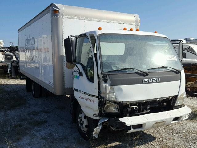 JALC4B16377007587 - 2007 ISUZU NPR WHITE photo 1