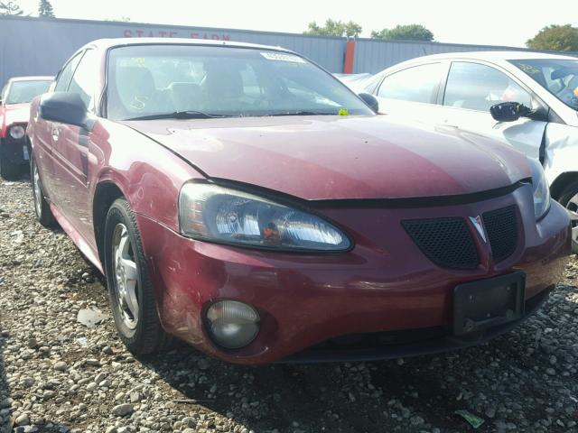 2G2WS522641193155 - 2004 PONTIAC GRAND PRIX BURGUNDY photo 1