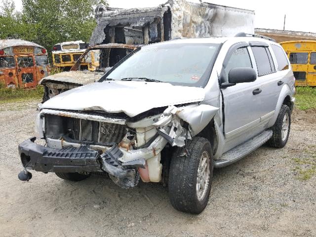 1D4HB58N76F153185 - 2006 DODGE DURANGO LI SILVER photo 2