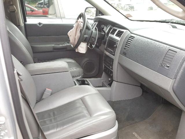 1D4HB58N76F153185 - 2006 DODGE DURANGO LI SILVER photo 5