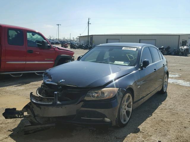 WBAVB73518P102343 - 2008 BMW 335 I BLUE photo 2