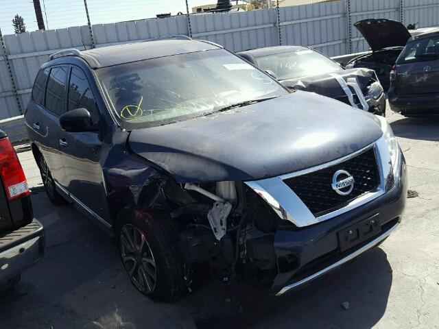 5N1AR2MM0DC643676 - 2013 NISSAN PATHFINDER BLUE photo 1