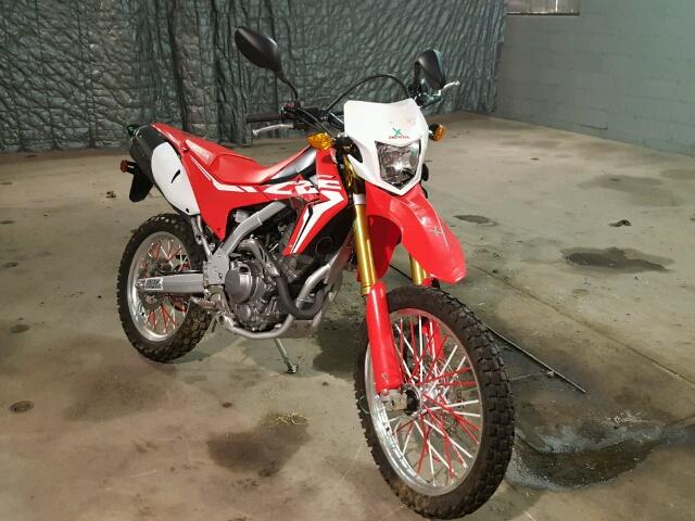 MLHMD4411H5000911 - 2017 HONDA CRF250 L RED photo 1