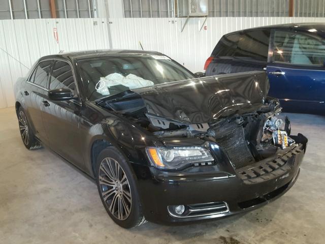 2C3CCABGXDH731626 - 2013 CHRYSLER 300 BLACK photo 1