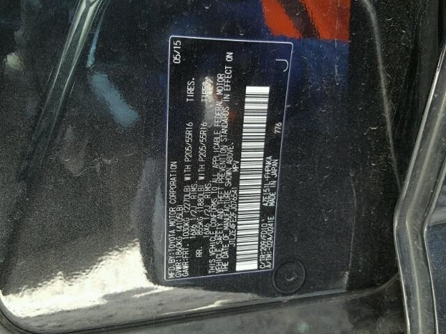 JTLZE4FE2FJ076541 - 2015 TOYOTA SCION XB 黑色 照片 10