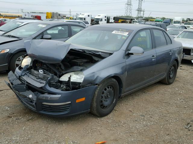 3VWJM71K59M032032 - 2009 VOLKSWAGEN JETTA S GRAY photo 2