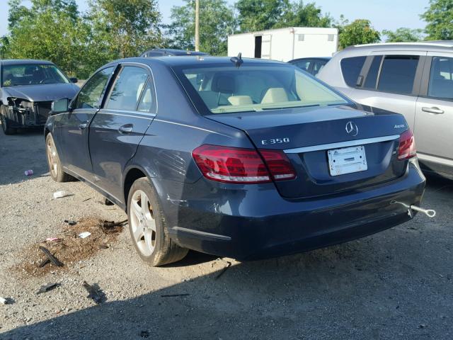 WDDHF8JB5EA813485 - 2014 MERCEDES-BENZ E 350 4MAT GRAY photo 3