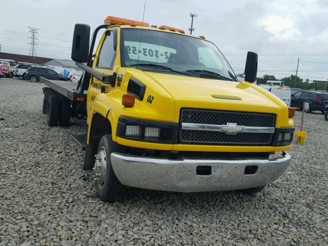 1GBE5C1287F402952 - 2007 CHEVROLET C5500 C5C0 YELLOW photo 1