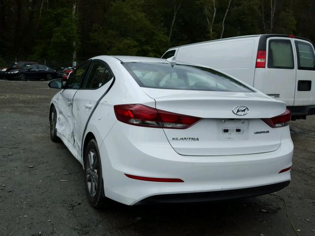 5NPD84LF3HH037527 - 2017 HYUNDAI ELANTRA SE WHITE photo 3