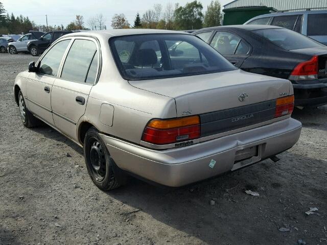 2T1AE04B4SC074001 - 1995 TOYOTA COROLLA BEIGE photo 3