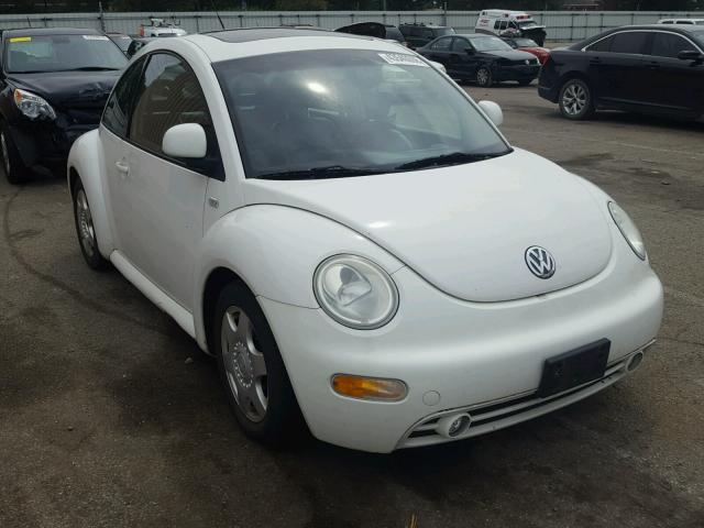 3VWCC21C8YM428820 - 2000 VOLKSWAGEN NEW BEETLE თეთრი ფოტო 9