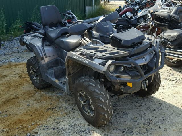 3JBLPXN1XEJ000678 - 2014 CAN-AM OUTLANDER GRAY photo 1