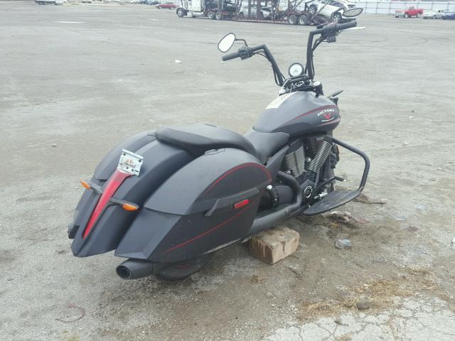 5VPEW36N5D3016211 - 2013 VICTORY MOTORCYCLES HARD-BALL Schwarz Foto 4