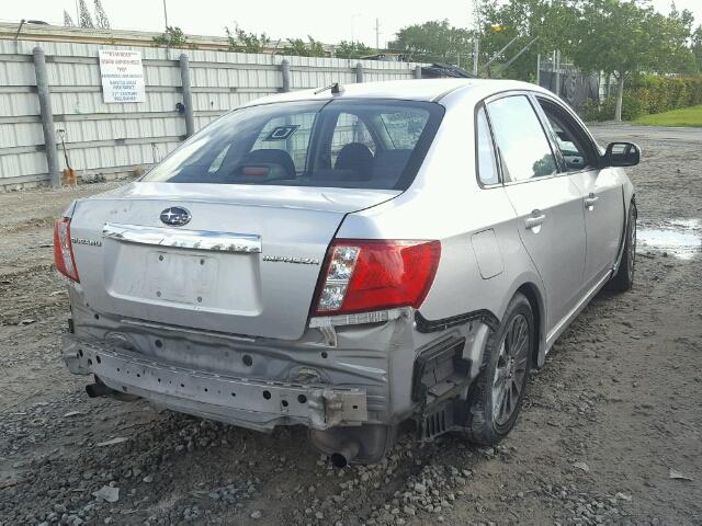 JF1GE60679H510969 - 2009 SUBARU IMPREZA 2. SILVER photo 4