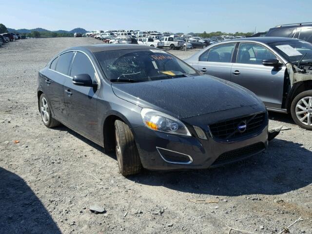 YV1622FS0C2120375 - 2012 VOLVO S60 T5 GRAY photo 1