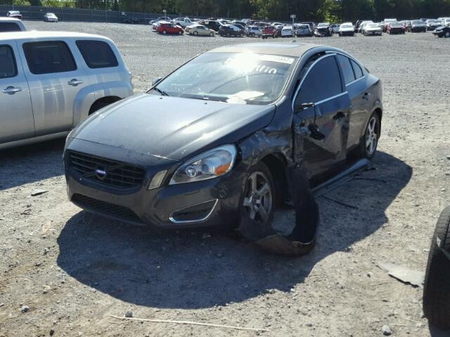 YV1622FS0C2120375 - 2012 VOLVO S60 T5 GRAY photo 2