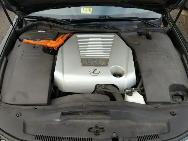 JTHBC96S575001508 - 2007 LEXUS GS BLACK photo 7