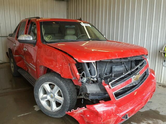 3GNVKGE05AG113044 - 2010 CHEVROLET AVALANCHE RED photo 1