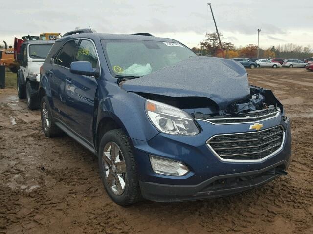 2GNFLFEK4G6210298 - 2016 CHEVROLET EQUINOX LT BLUE photo 1