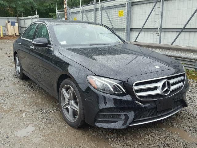 WDDZF4KB2HA070364 - 2017 MERCEDES-BENZ E BLACK photo 1