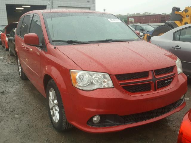 2C4RDGEG2CR228604 - 2012 DODGE GRAND CARA RED photo 1