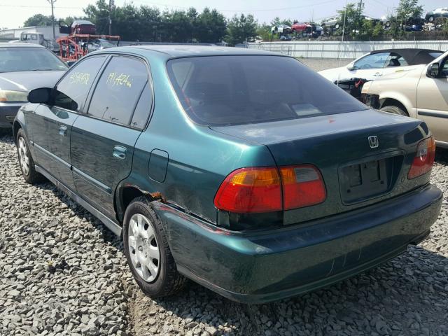 2HGEJ661XYH555181 - 2000 HONDA CIVIC BASE GREEN photo 3