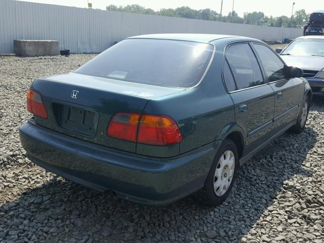 2HGEJ661XYH555181 - 2000 HONDA CIVIC BASE GREEN photo 4