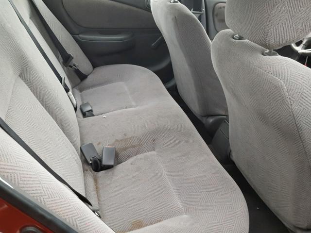 1Y1SK5281WZ401396 - 1998 CHEVROLET GEO PRIZM 栗色 照片 6