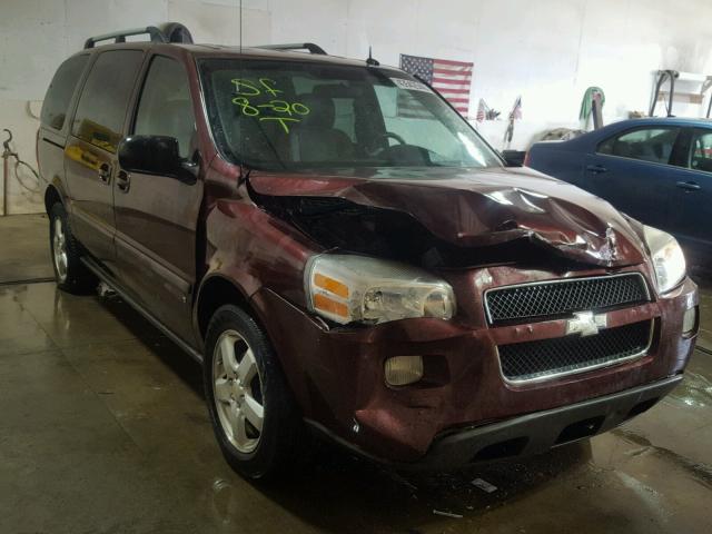 1GNDV33W18D205519 - 2008 CHEVROLET UPLANDER L 勃艮第红 照片 1