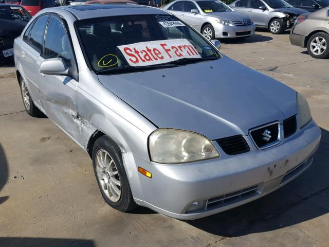 KL5JJ56Z55K150935 - 2005 SUZUKI FORENZA LX GRAY photo 1