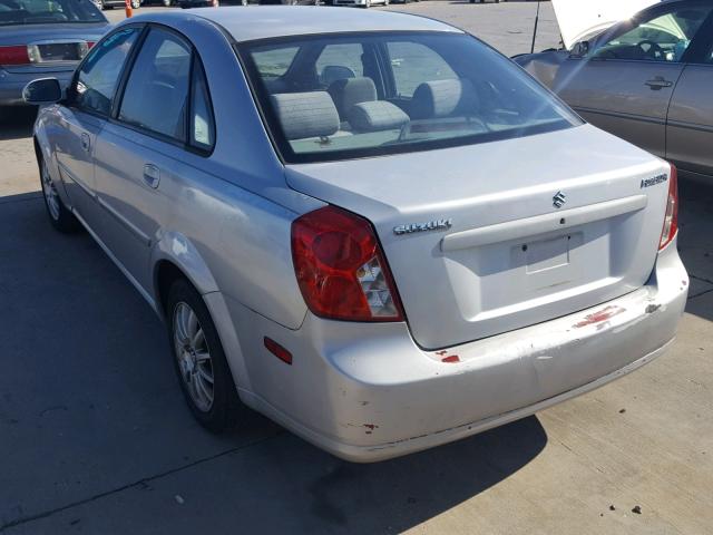 KL5JJ56Z55K150935 - 2005 SUZUKI FORENZA LX GRAY photo 3